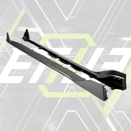 ETi Toyota Supra MKV Carbon Fiber Side Skirts - Elite Ti