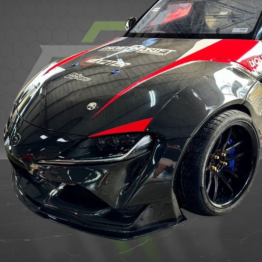 ETi Toyota Supra MKV Carbon Hood - Elite Ti