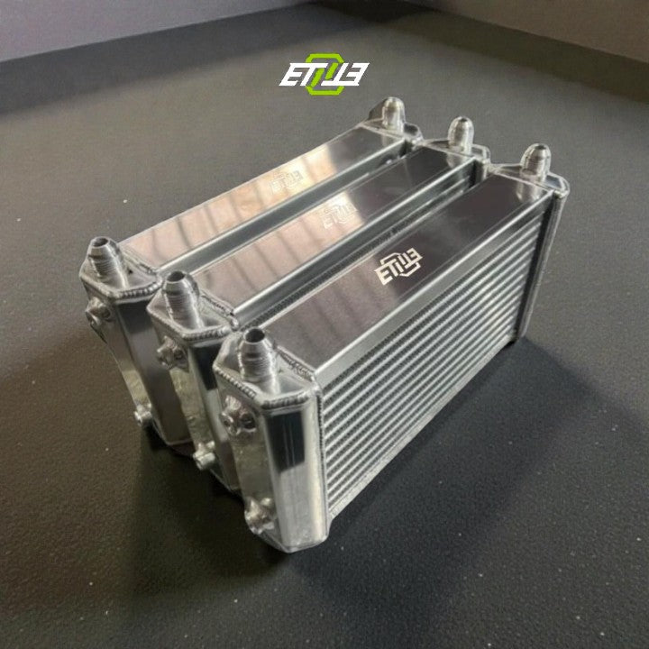 ETi Universal Aluminum Oil Cooler - Elite Ti
