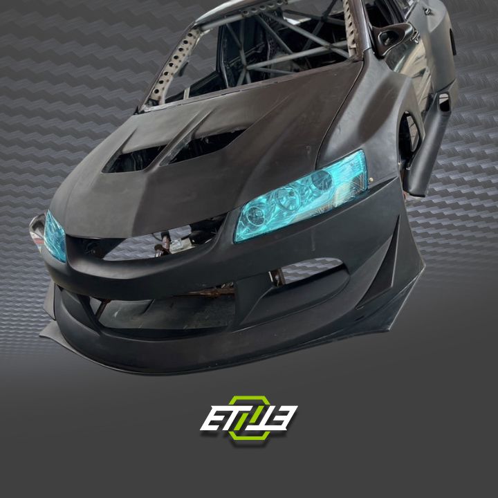 EVO HKS Widebody Hood - Elite Ti