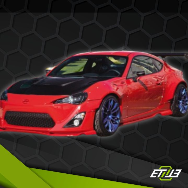 GT86 GFB Widebody Fender Seals (4pcs) - Elite Ti