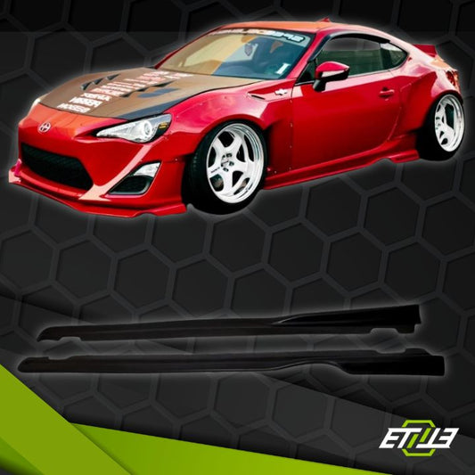 GT86 Rocket Bunny V1 Side Skirts - Elite Ti