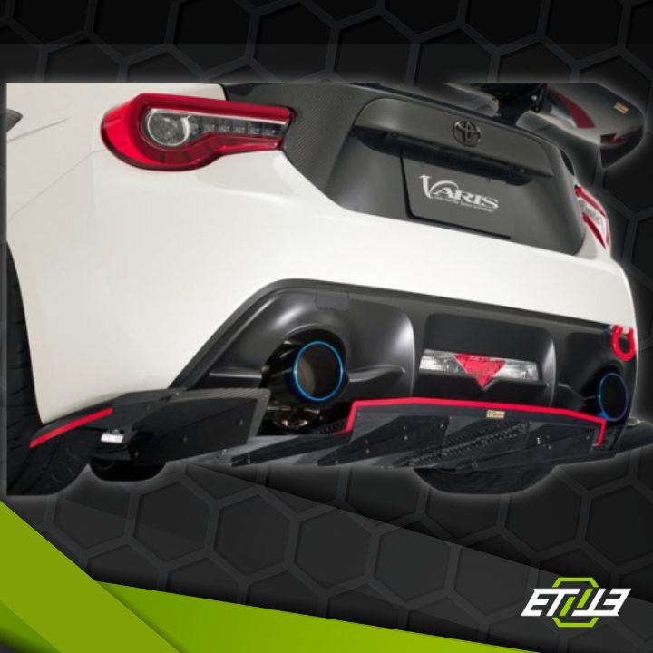 GT86 VARIS Diffuser - Elite Ti