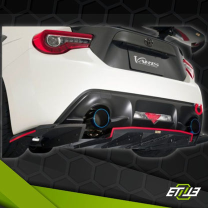 GT86 VARIS Diffuser - Elite Ti