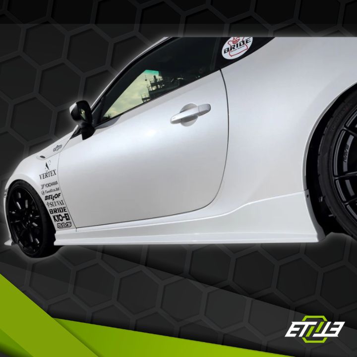 GT86 Vertex Side Skirts - Elite Ti