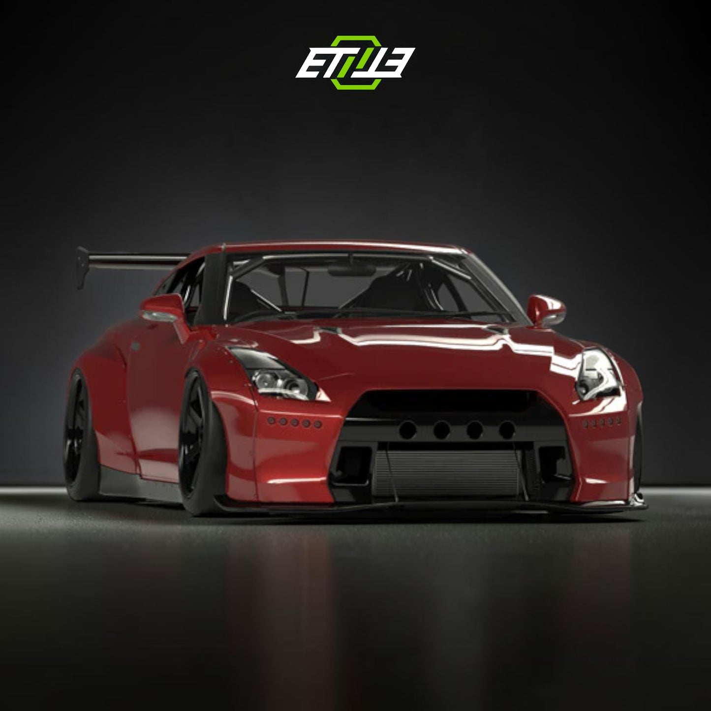 Nissan Skyline R35 MC Pandem Style Body Kit | SKU: ETI-NISSAN-SKY-KIT-FRP | ID: 10658257174809 | Shopifydevstudio