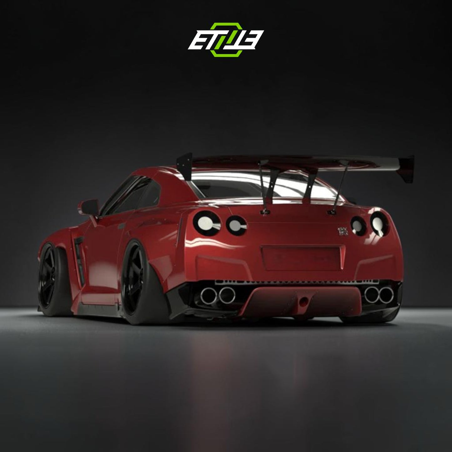 Nissan Skyline R35 MC Pandem Style Body Kit | SKU: ETI-NISSAN-SKY-KIT-FRP | ID: 10658257174809 | Shopifydevstudio