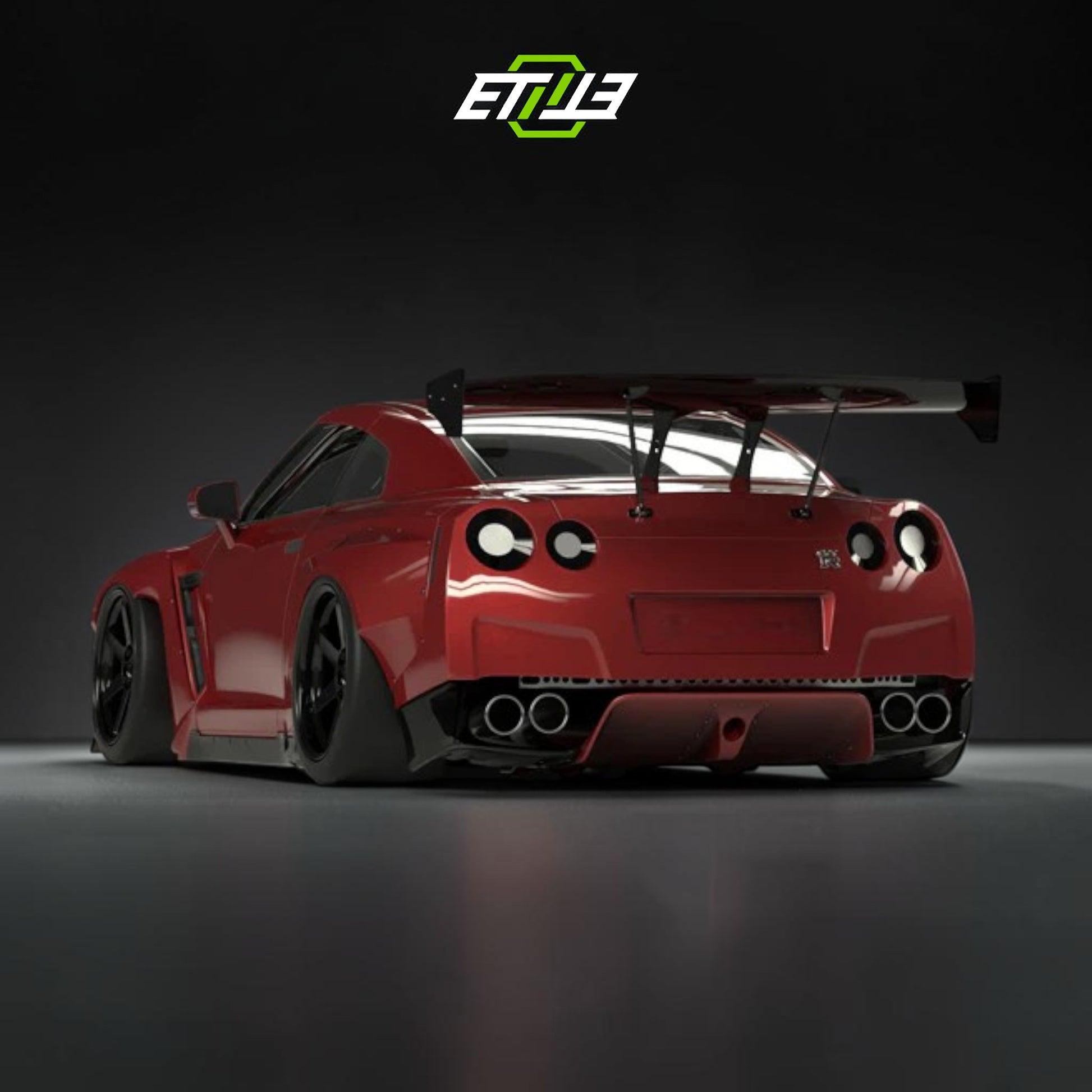 Nissan Skyline R35 MC Pandem Style Body Kit | SKU: ETI-NISSAN-SKY-KIT-FRP | ID: 10658257174809 | Shopifydevstudio