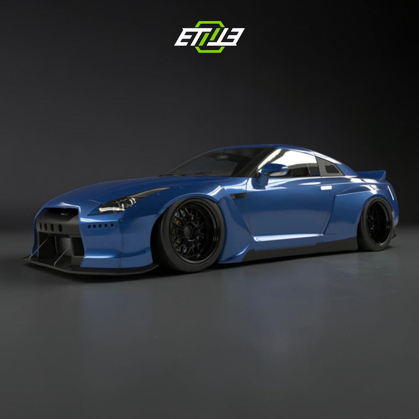 Nissan Skyline R35 MC Pandem Style Body Kit | SKU: ETI-NISSAN-SKY-KIT-FRP | ID: 10658257174809 | Shopifydevstudio