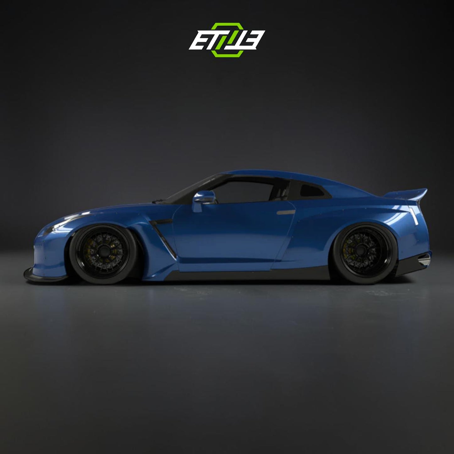 Nissan Skyline R35 MC Pandem Style Body Kit | SKU: ETI-NISSAN-SKY-KIT-FRP | ID: 10658257174809 | Shopifydevstudio