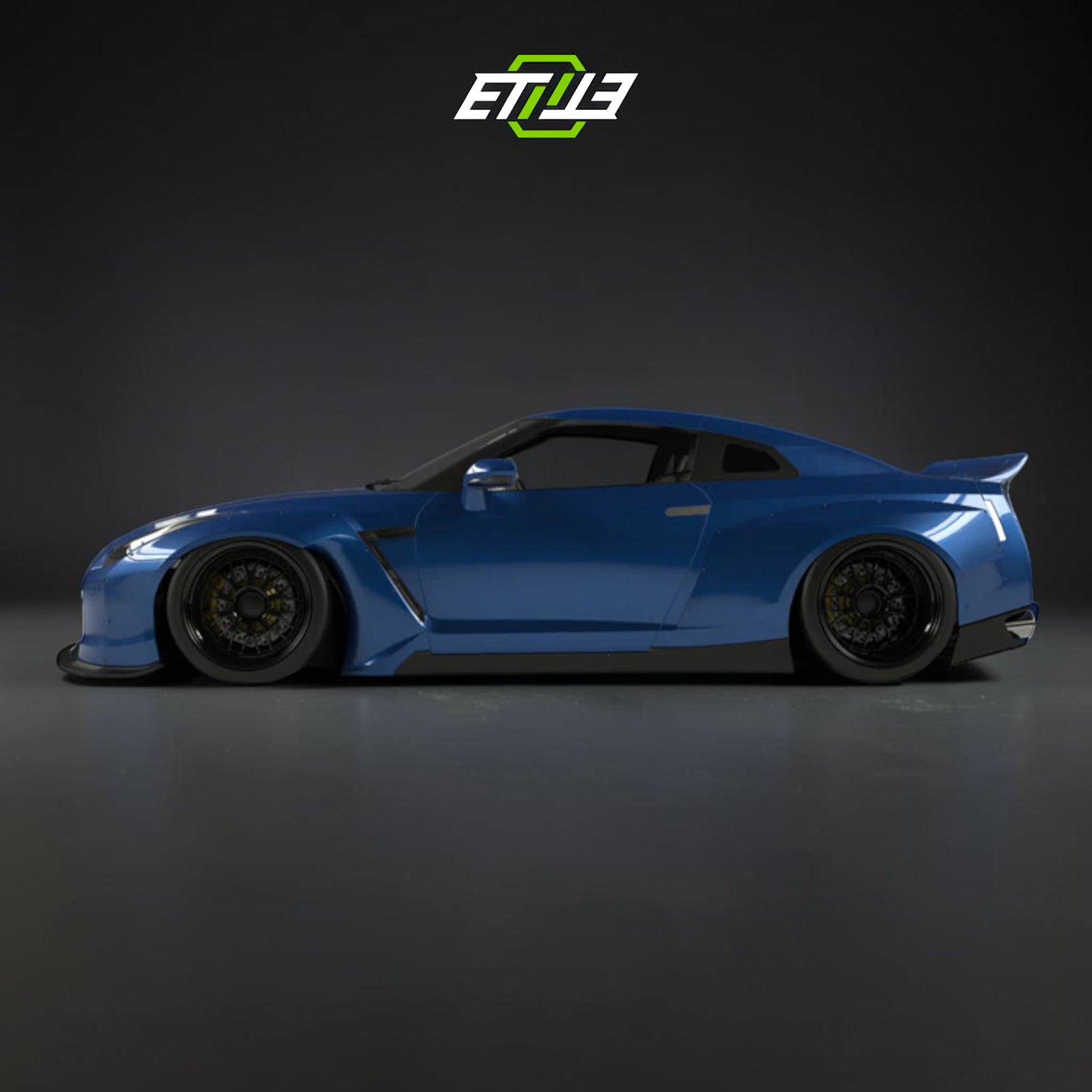 Nissan Skyline R35 MC Pandem Style Body Kit | SKU: ETI-NISSAN-SKY-KIT-FRP | ID: 10658257174809 | Shopifydevstudio
