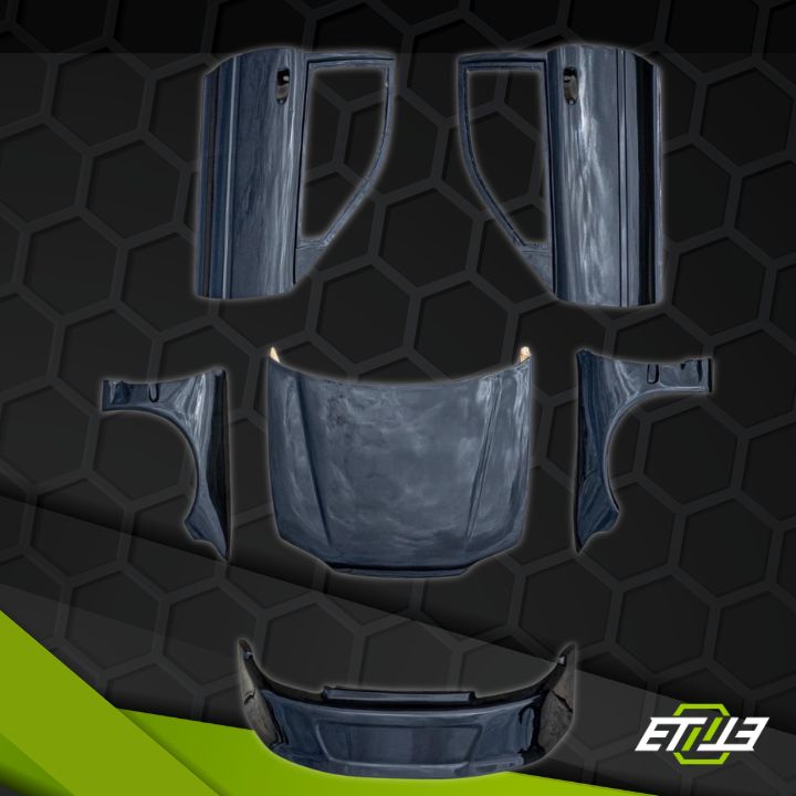 Honda Civic EG Dry Carbon Fiber Drag Racing Body Kit - Elite Ti