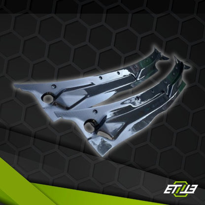 Honda Civic EG/EK Dry Carbon Wiper Cowl Cover - Elite Ti