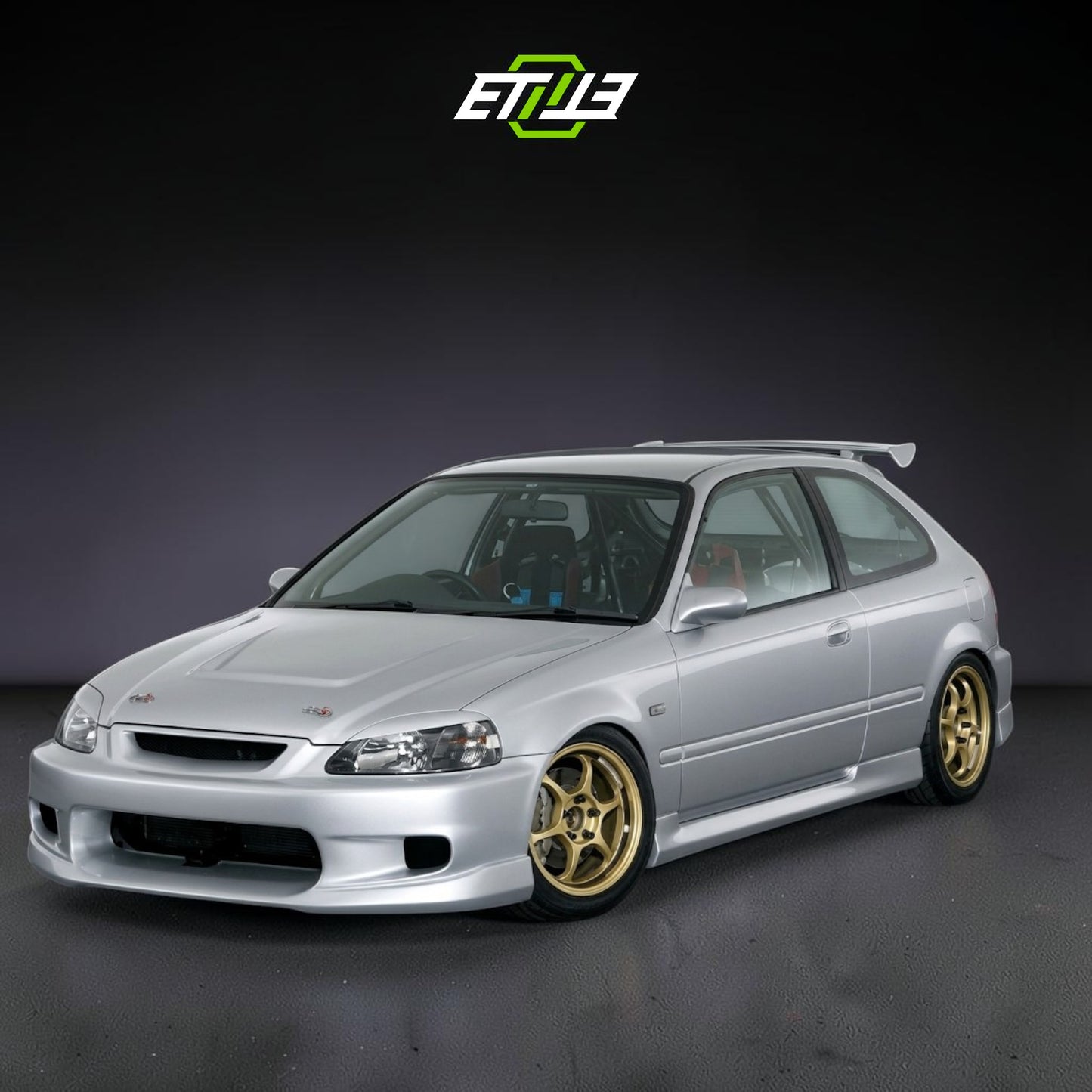 Honda Civic EK Big Eye 99 C-West Style Body Kit