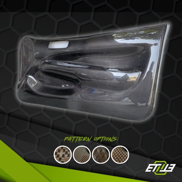 Honda Civic EK Door Cards 2pcs - Elite Ti