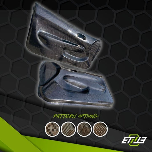 Honda Civic EK Door Cards 2pcs - Elite Ti