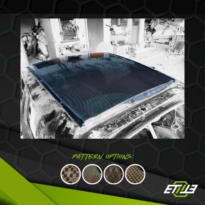 Honda Civic EK Dry Carbon Roof - Elite Ti