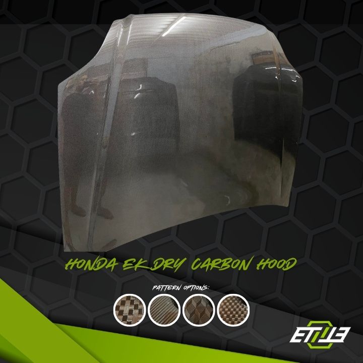 Honda Civic EK OEM Hood - Elite Ti