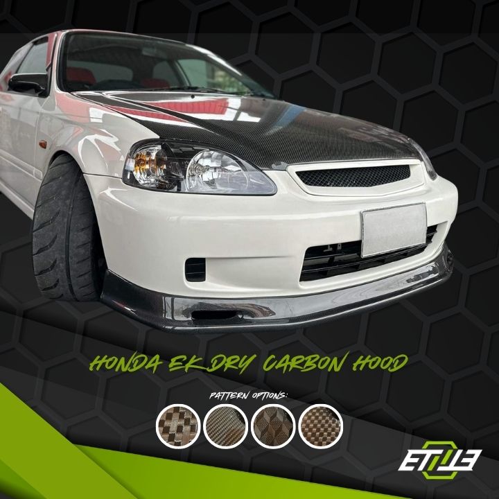 Honda Civic EK OEM Hood - Elite Ti