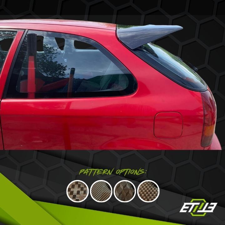 Honda Civic EK Racing Wing - Elite Ti