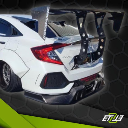 Honda Civic GT Wing (Trunk Mounted) - Elite Ti