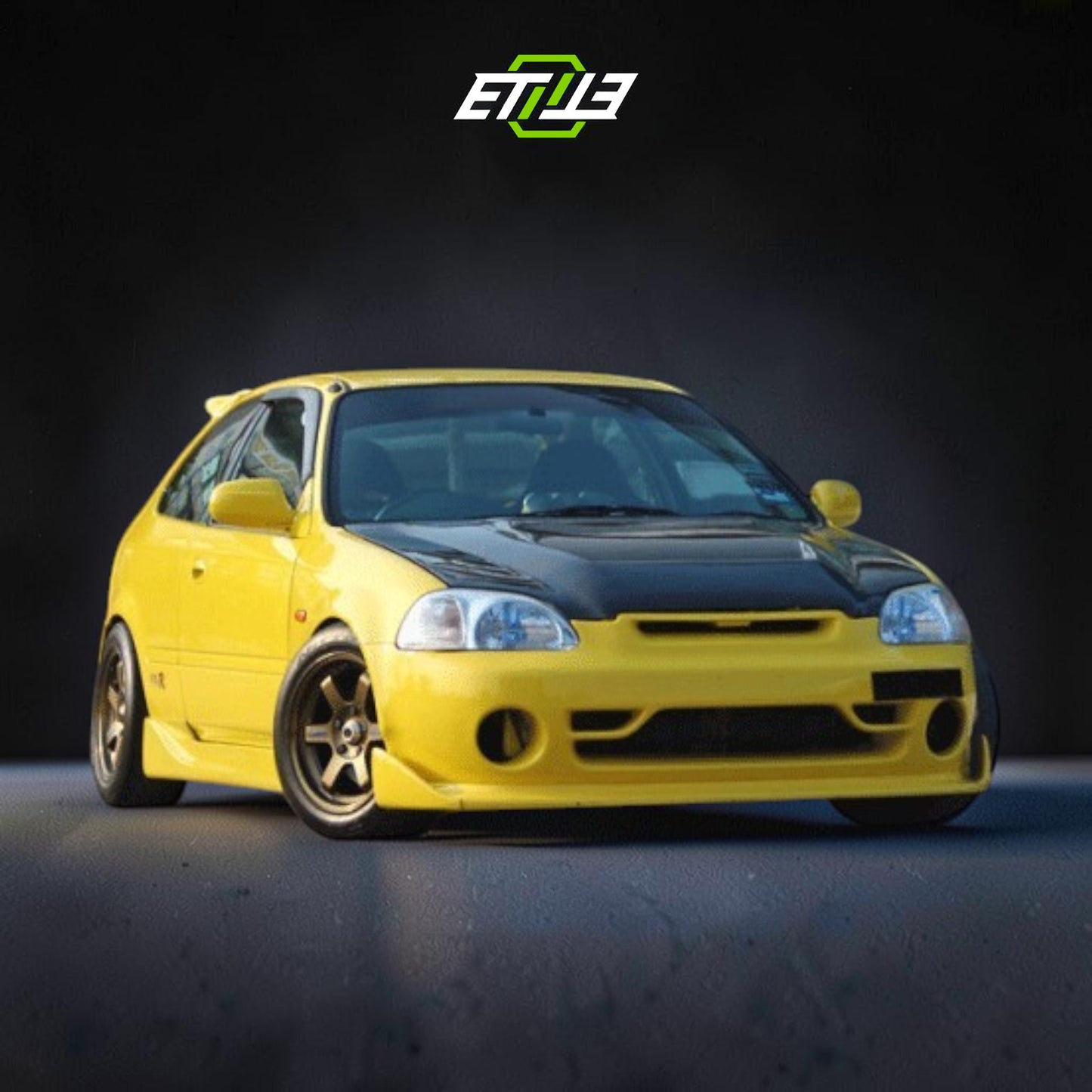 Honda Civic EK Big Eye 99 Mugen Skirt Style Body Kit