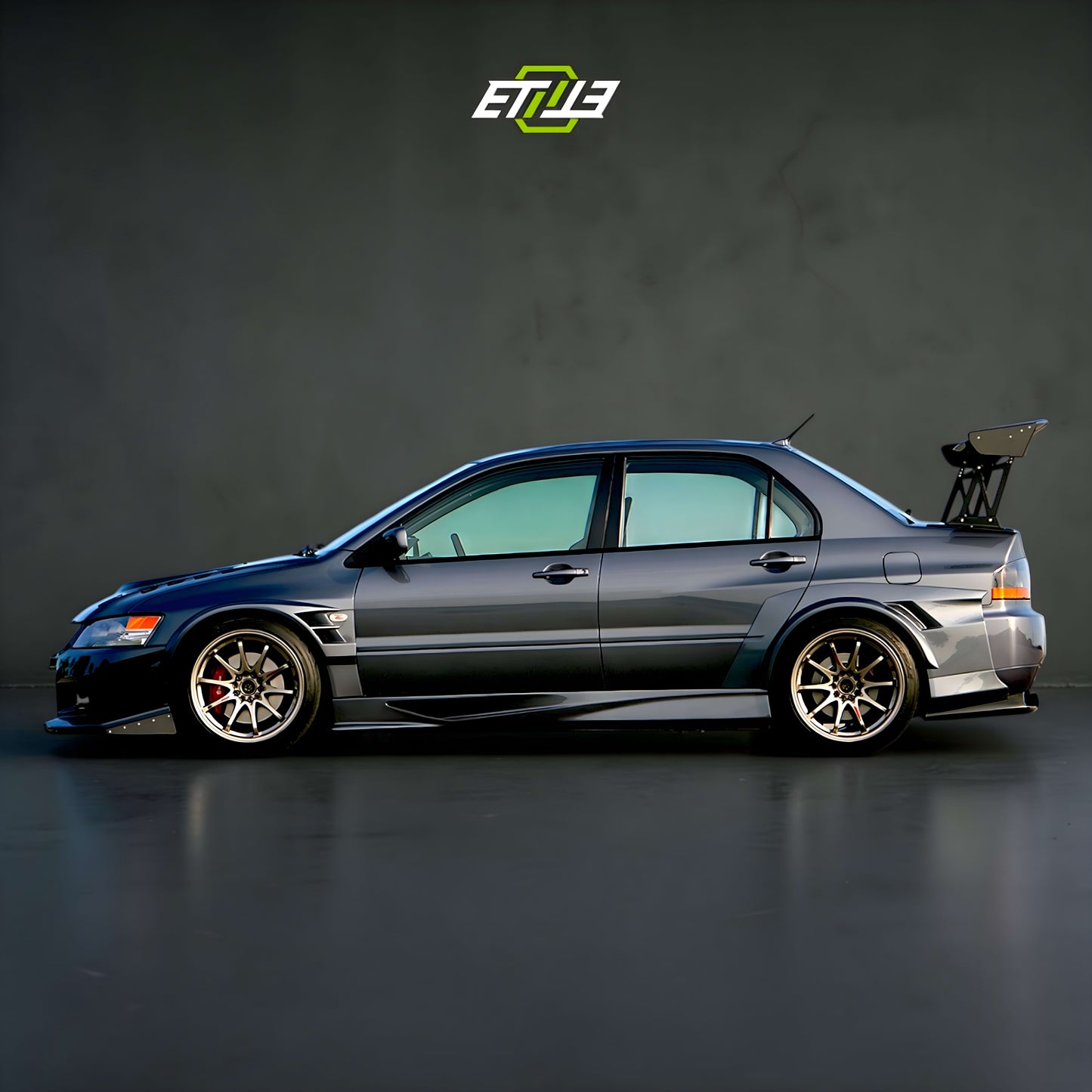 ETi Mitsubishi Evo 8/9 Time Attack Full Body Kit (Voltex)
