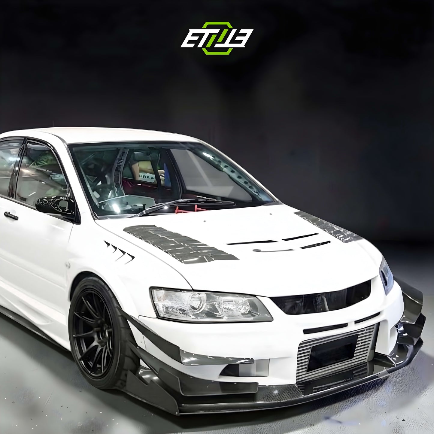 ETi Mitsubishi Evo 8/9 Time Attack Full Body Kit (Voltex)
