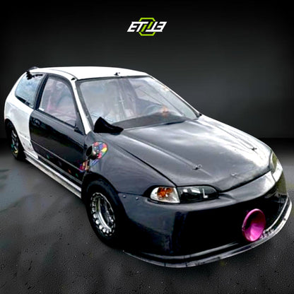 ETi Honda Civic EG Carbon Fiber Drag Racing Hood