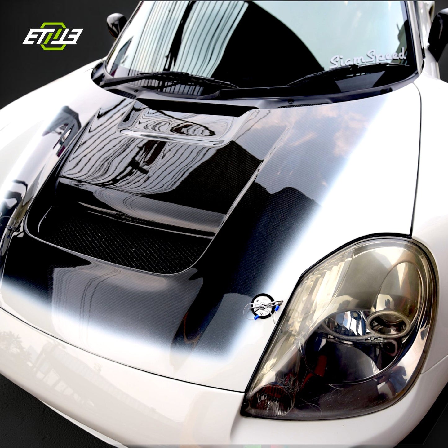 ETi Toyota MR-S (ZZW30) Vented Style Hood