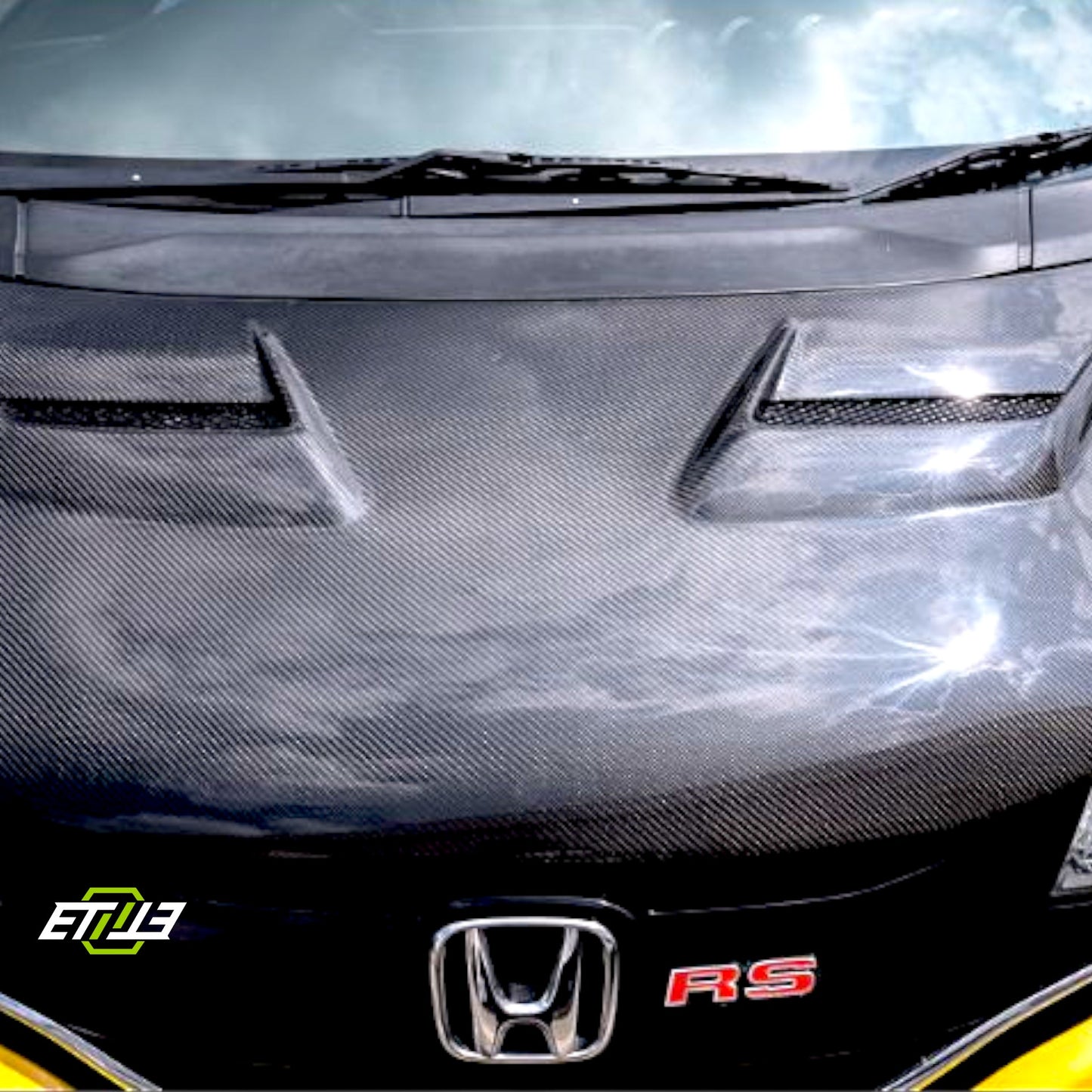 ETi Honda Jazz/Fit J's Racing Style Hood