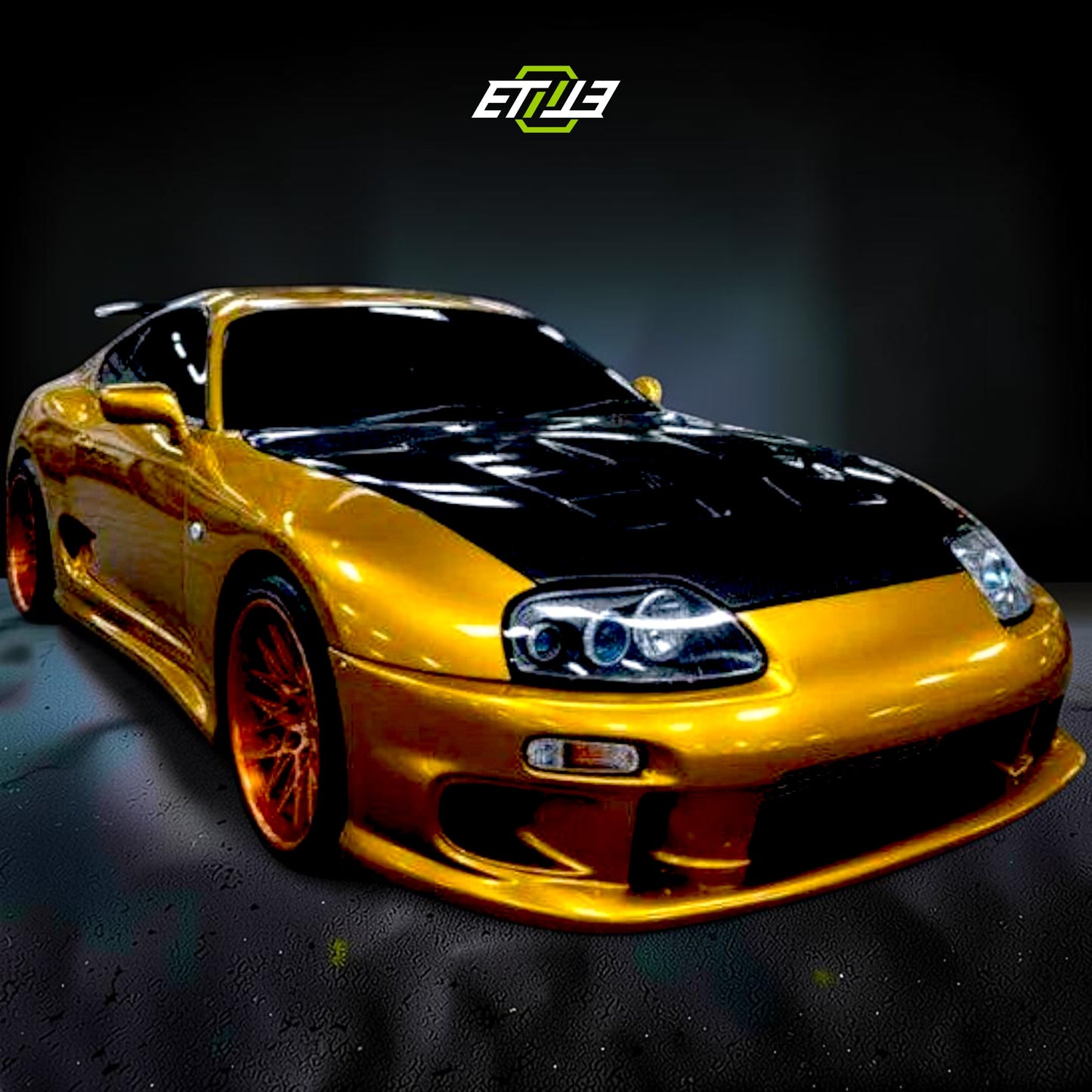 ETi Toyota Supra MKIV TS Style Full Body Kit