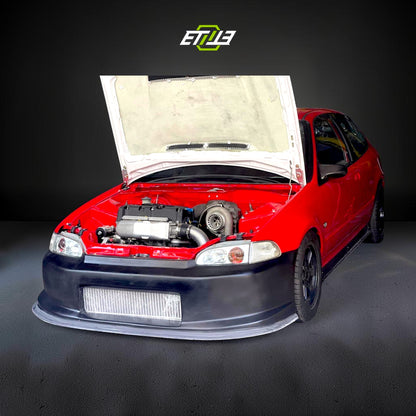 ETi Honda Civic EG Dry Carbon Fiber Drag Racing Bumper