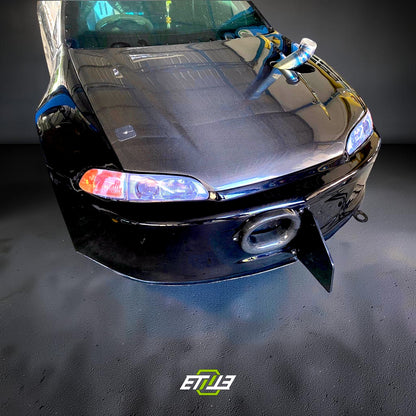 ETi Honda Civic EG Dry Carbon Fiber Drag Racing Bumper