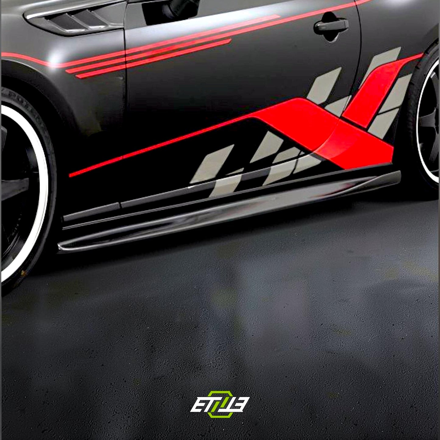 GT86 Varis Side Skirts