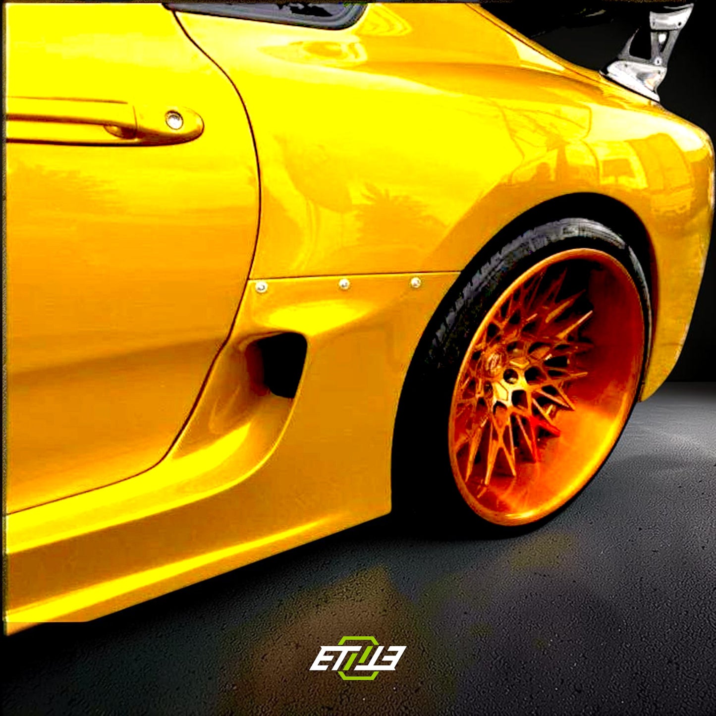 ETi Toyota Supra MKIV TS Style Full Body Kit