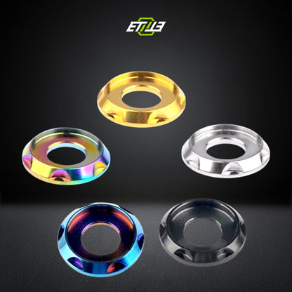 Titanium Step Gasket Washer