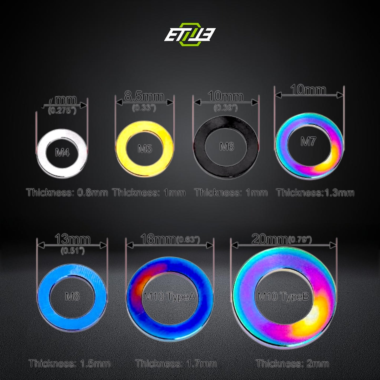 Titanium Washer