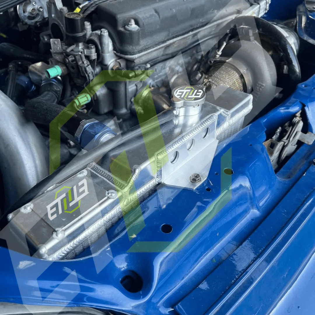 ETi Half-Size Aluminum Radiator – Honda Civic EG & EK (1992-2000)