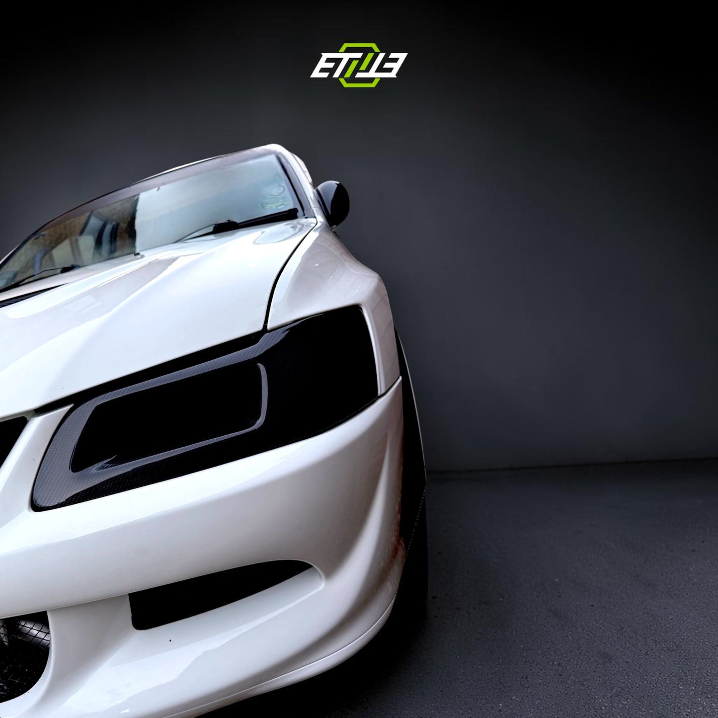 ETi Evo 8/9 Carbon Fiber Vented Headlight Air Duct LHD | Shopifydevstudio