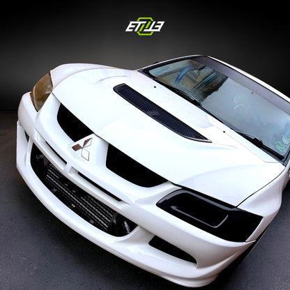 ETi Evo 8/9 Carbon Fiber Vented Headlight Air Duct LHD | Shopifydevstudio