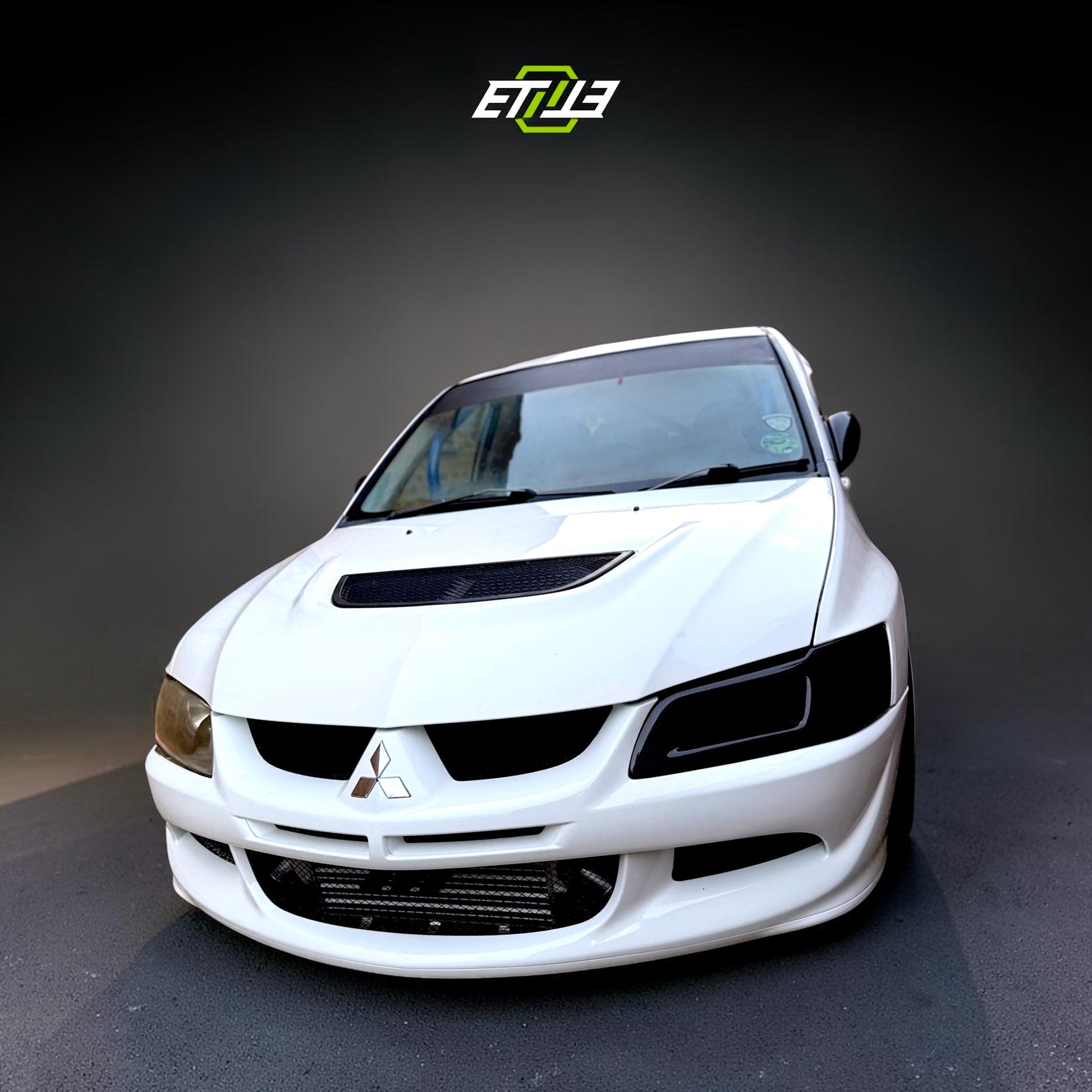 ETi Evo 8/9 Carbon Fiber Vented Headlight Air Duct LHD | Shopifydevstudio