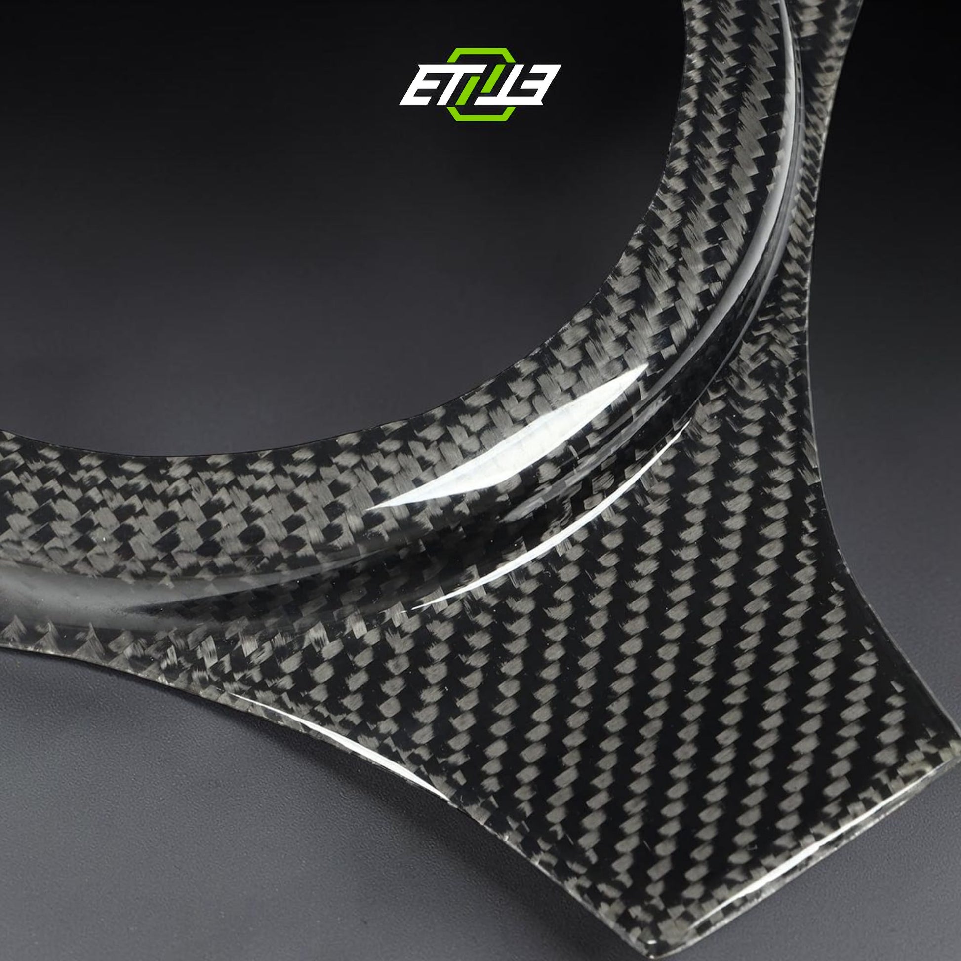 ETi Evolution 8/9 Carbon Fiber Steering Wheel Bezel | Shopifydevstudio