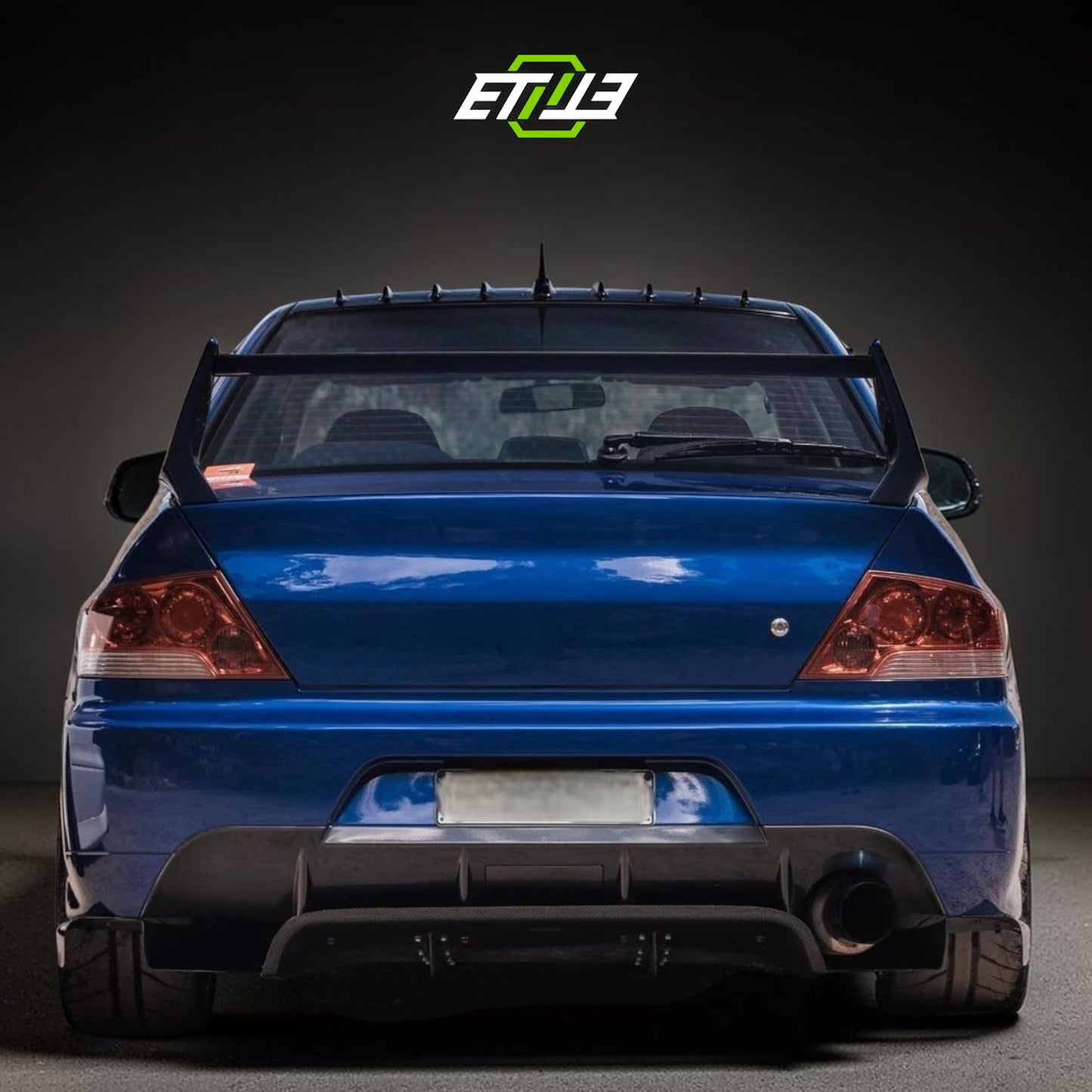 ETi Evo 8/9 VRs-Style Carbon Fiber Rear Diffuser | Shopifydevstudio