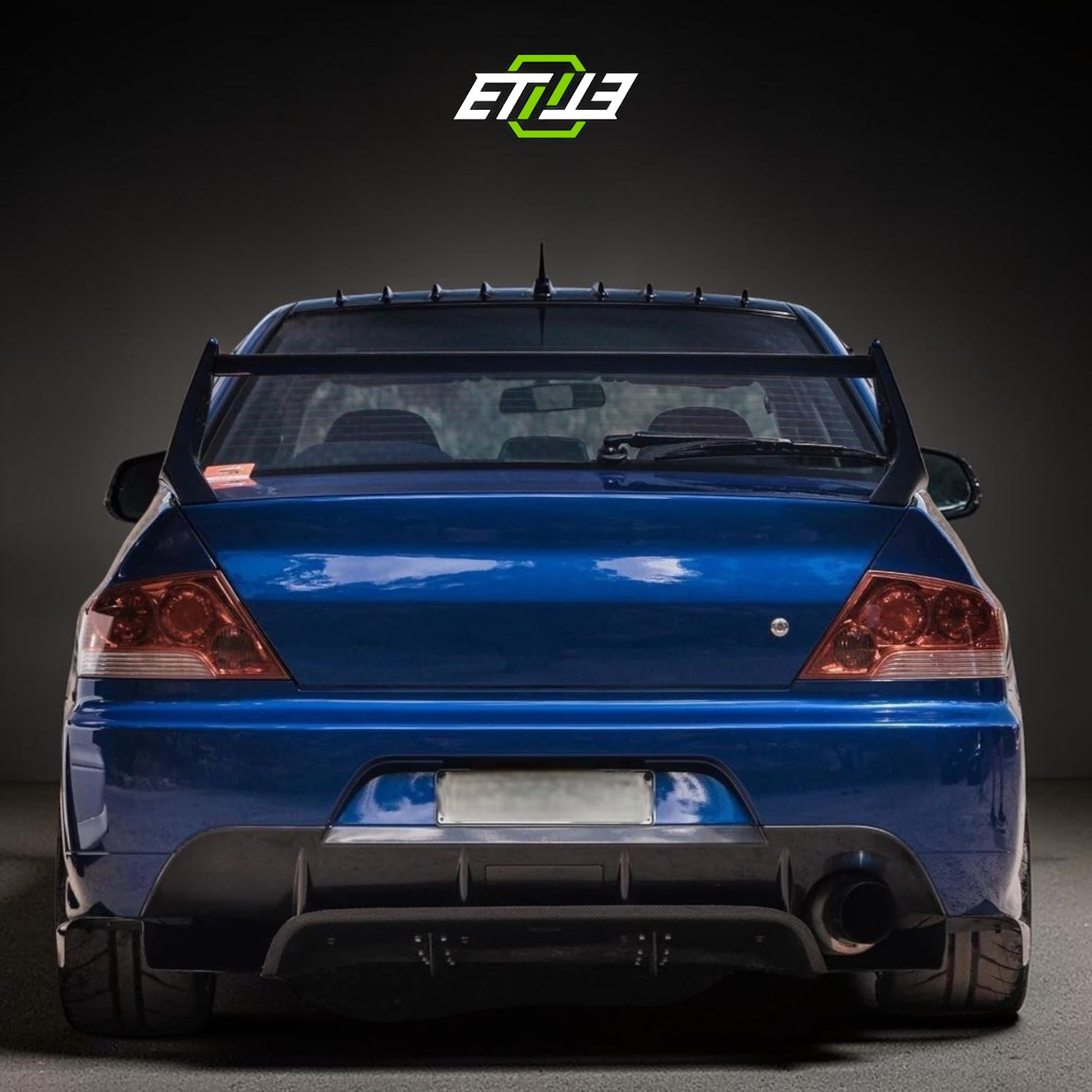 ETi Evo 8/9 VRs-Style Carbon Fiber Rear Diffuser | Shopifydevstudio
