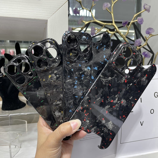 iPhone 14/15 Forged Carbon Case V2 - Elite Ti