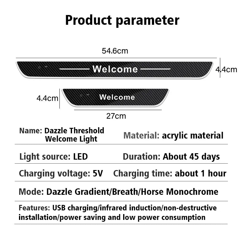 LED Door Sill - Elite Ti