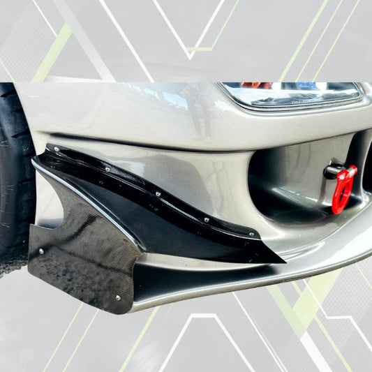 Mazda RX - 7 Amemiya RE GT Bumper Canards - Elite Ti