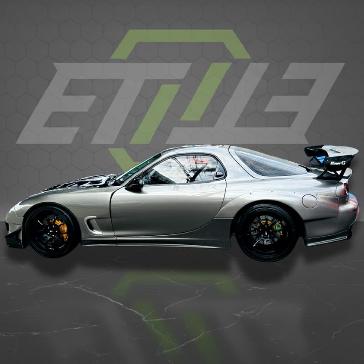 Mazda RX - 7 Amemiya RE GT Side Skirt - Elite Ti