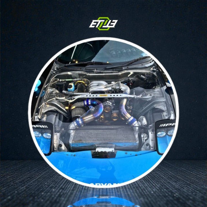 Mazda RX - 7 (FD3S) Clear Carbon Fiber OEM - Style Hood - Elite Ti